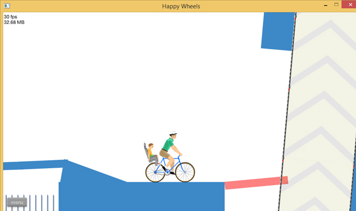 Is Happy Wheels an educational videogame to be played in school?