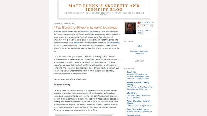 MATT FLYNN'S SECURITY AND IDENTITY