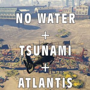 No Water + Tsunami + Atlantis mod