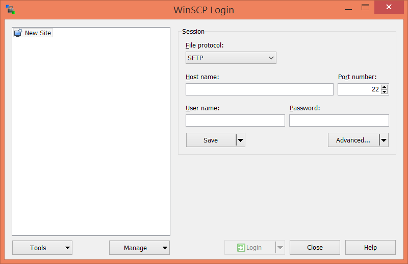 winscp sf net
