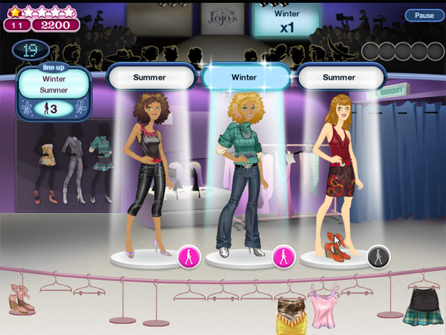 Free Download Jojo's Fashion Show Pc game for Girls and Kids at