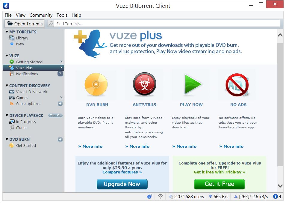 vuze tracker list downloads