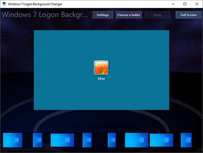 Windows 7 Logon Background Changer - ? Free Download | Rocky Bytes