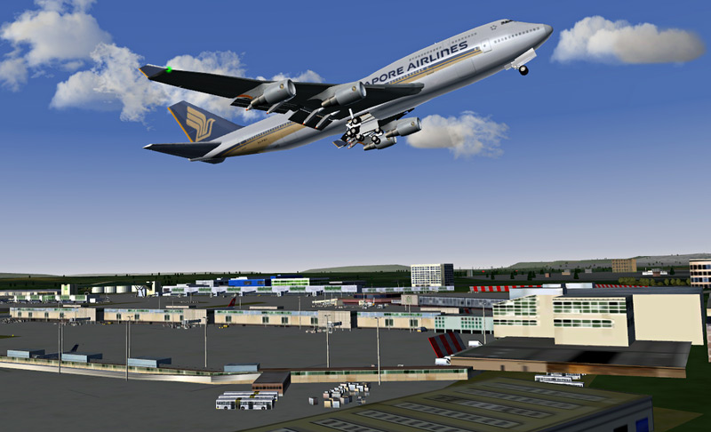 Flight gear simulation