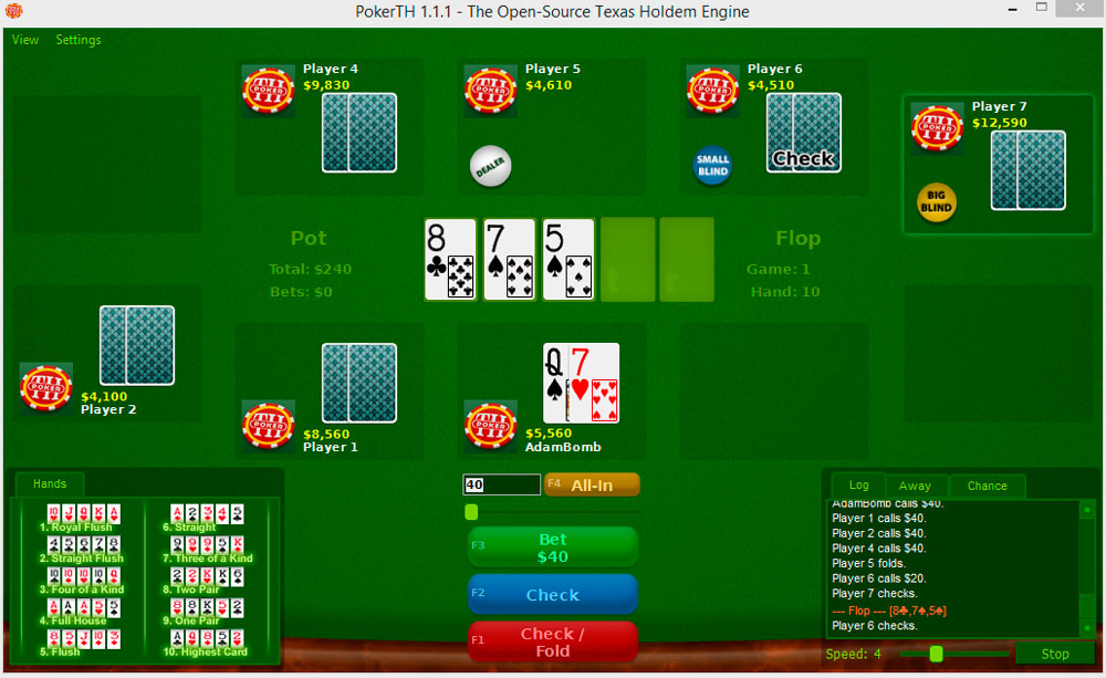 poker room online